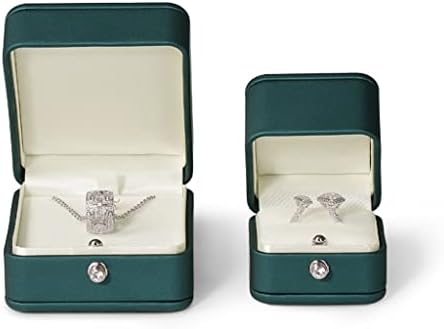 Sawqf prstenaste kutija Ogrlica kutija nakit za skladištenje nakita Organizator Rođendan Poklon kutija za