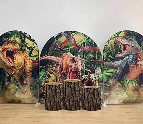 KOKPON cilindar dinosaurusa postolje poklopci za Party Dekoracije Dinosaur Park tema pijedestal poklopac