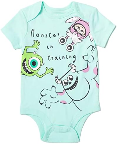 Disney Pixar Monsters Inc. SULLY BOO MIKE BABY 3 komada set outfit: Cudly Bodysuit Hlače