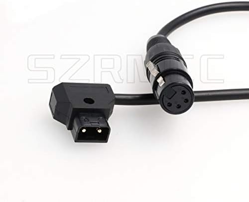 SZRMCC XLR 4 PIN do D-Tap za napajanje za DSLR kamkorder praktiilite 602 LED svjetlo za monitor kamere Sony