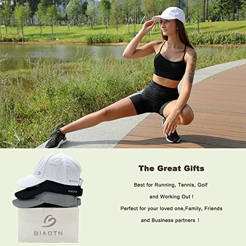 3 Paket podesive bejzbol kape za žene muškarci, najbolje sportske kape za trčanje, tenis, Golf & Working