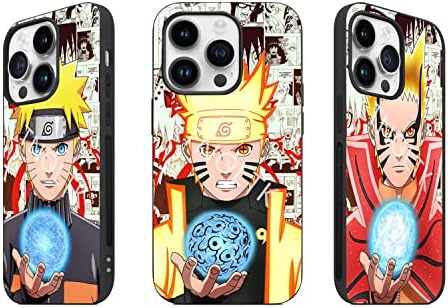 Tnoltk 3D IPH 12 Case Anime Motion Anime Telefon Shootofoff Soft TPU protiv ogrebotina Japanski manga Case