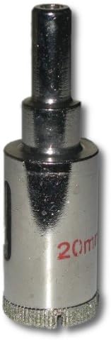 Burgija za jezgro prečnika 20 mm sa dijamantskim premazom sa nazubljenim rubom