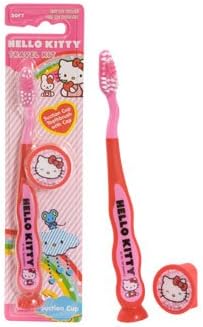 Hello Kitty Dječija četkica za zube sa poklopcem i usisavanjem - dizajn četkice za zube varira-Premium kvaliteta