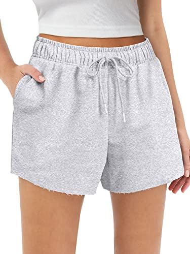 Autometet ženske zveške kratke hlače Casual High Shares Hotcsing Lounge Athletic Comfy kratke hlače sa džepovima