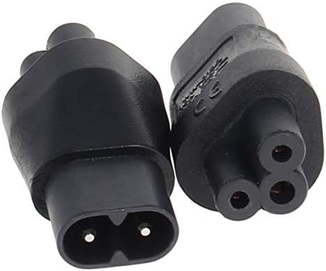 Fielect AC 110V-250V 2.5 a WA-0133 muški C8 na ženski C5 Adapter za utičnicu za kabl 2kom