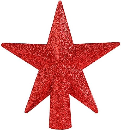 Ornilitet Glitter star stablo - Božićni mini crveni ukrasni odmor Betlehem Star Ornament