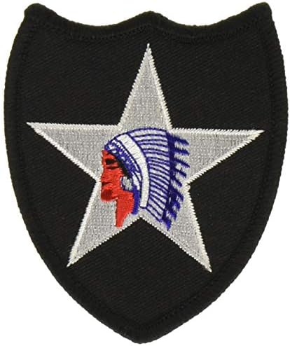 EagleEmblems PM0096 Patch-Army, 002nd inf.div.