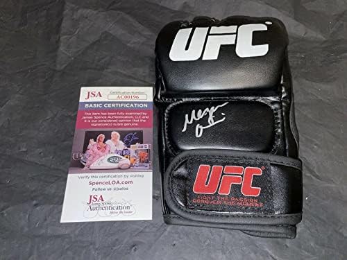 Megan Olivi potpisala UFC rukavice UFC Reporter JSA Auth 2-MLB rukavice sa autogramom